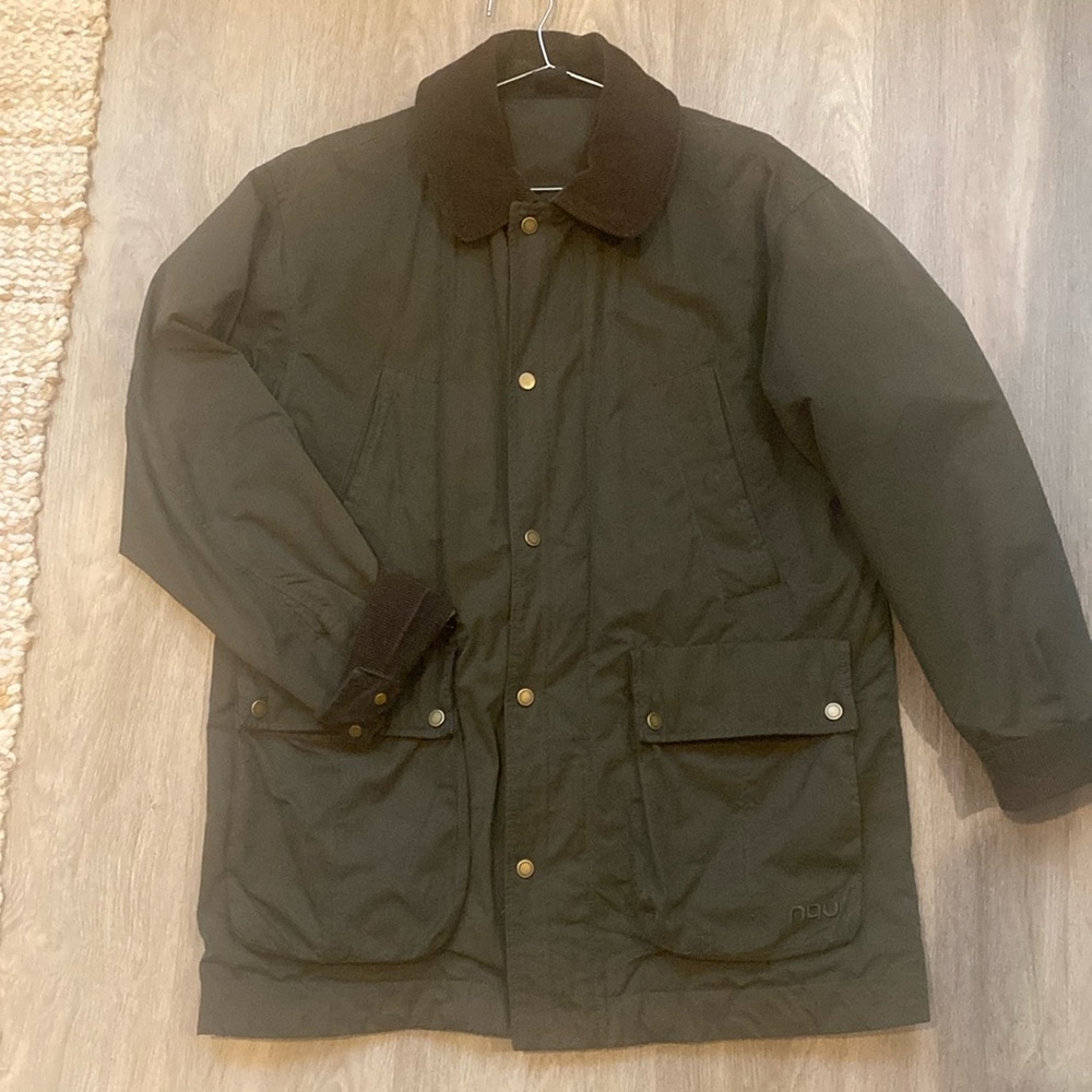 Nau London Coat Waxed Cotton coat